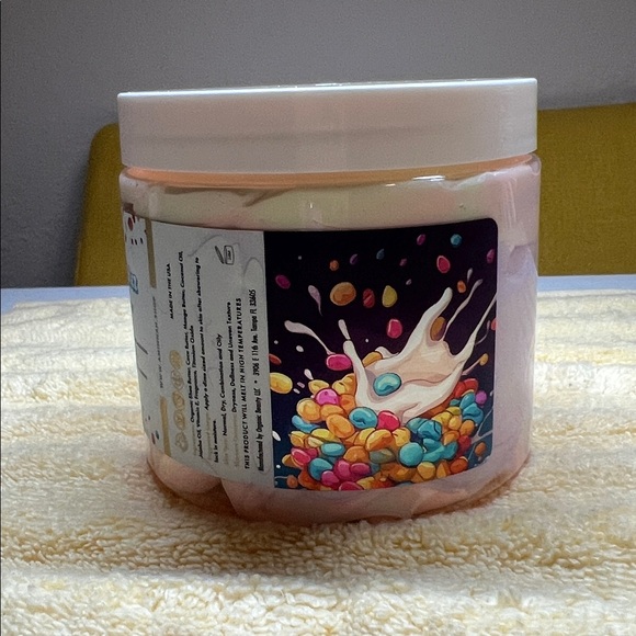 NWT Aminnah JUMBO 16 fl Oz Fruity Pebblez Whipped Body Butter - Picture 4 of 10